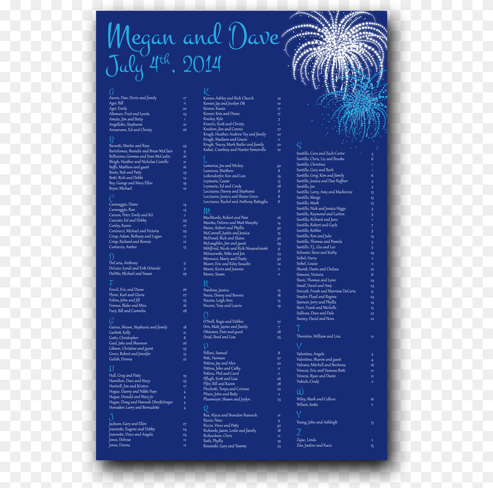 Fireworks Blue Seating Chart Fireworks, Menu, Text Png Image