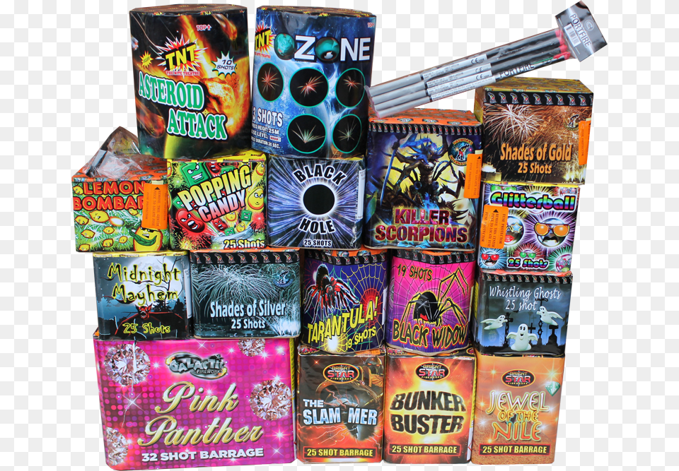 Fireworks Cake Box Fireworks Cakes, Food, Sweets, Candy, Can Free Png Download