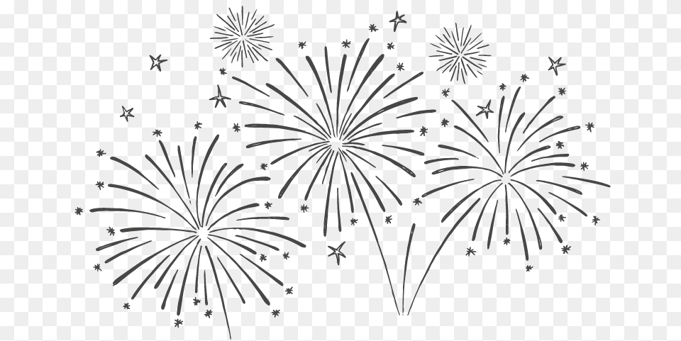 Fireworks Celebration Pic Fireworks Black And White, Nature, Outdoors, Snow, Plant Free Transparent Png
