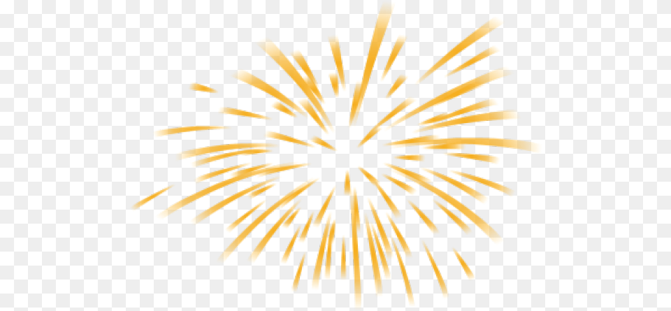 Fireworks Clipart Animated Gold Firework Transparent, Plant Free Png Download