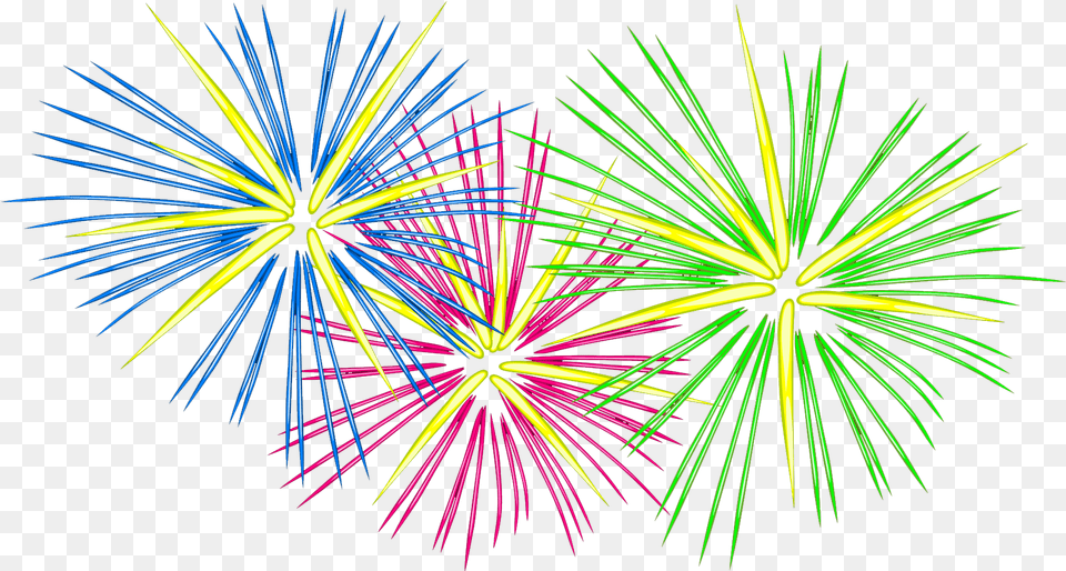 Fireworks Clipart Cliparts Happy Healthy New Year, Light, Machine, Wheel Png
