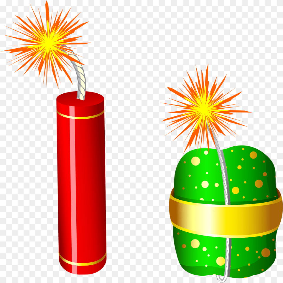 Fireworks Clipart Illustration Clipart Firecrackers, Dynamite, Weapon, Tape Free Png