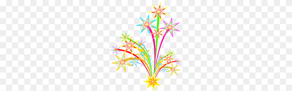 Fireworks Clipart Music, Pattern, Art, Graphics, Floral Design Free Png Download
