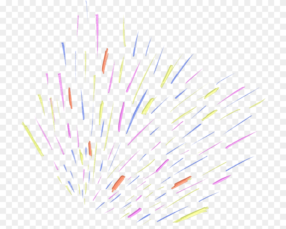 Fireworks Colours Sticker Small Colorfulness, Plant, Light Free Png Download