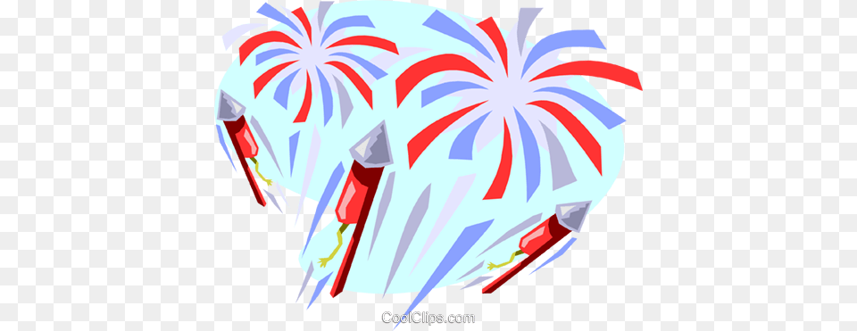 Fireworks Display Royalty Vector Clip Art Illustration, Aircraft, Transportation, Vehicle, Baby Png Image