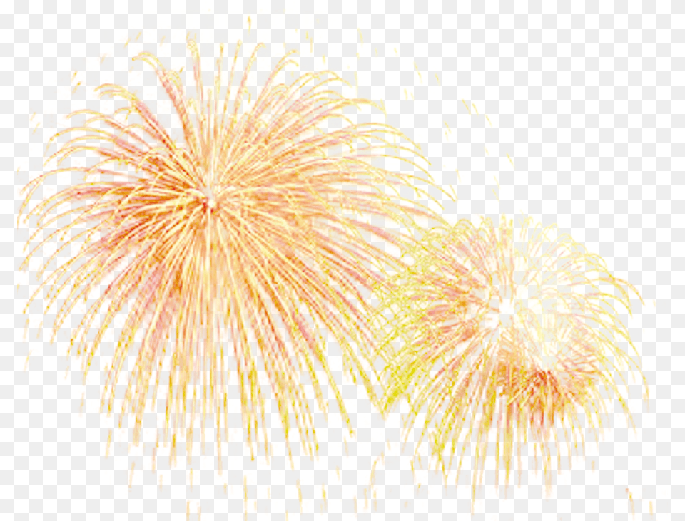 Fireworks Effect Dorados Fuegos Artificiales Png