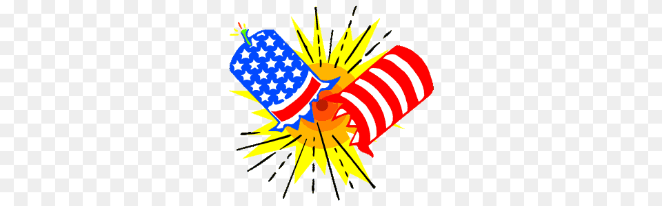 Fireworks Firecracker Clip Art Clipart, American Flag, Flag, Dynamite, Weapon Free Png