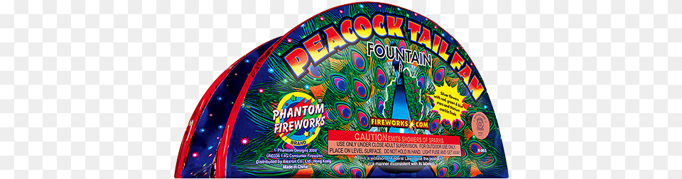 Fireworks Fountains Peacock Tail Phantom Fireworks, Advertisement, Poster, Disk Free Transparent Png