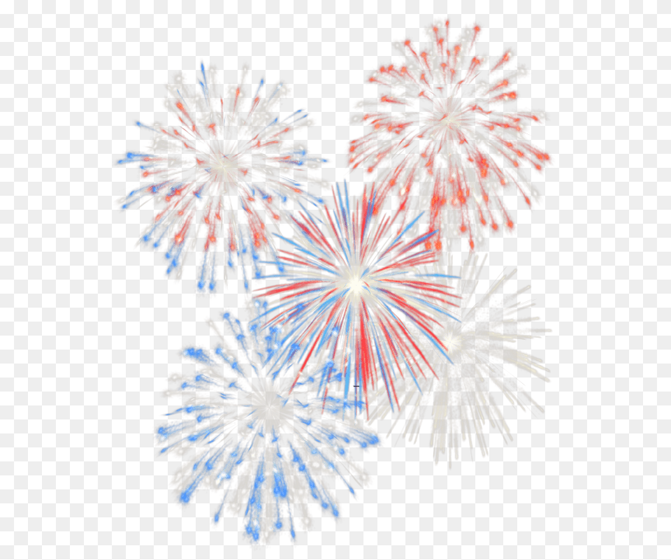 Fireworks Multiple Explosions, Plant Free Png Download