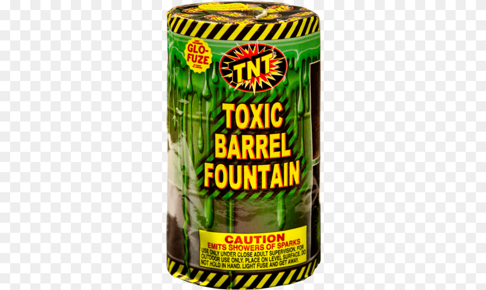Fireworks Tnt Toxic Barrel Fountain Tnt Fireworks, Can, Tin, Food Png