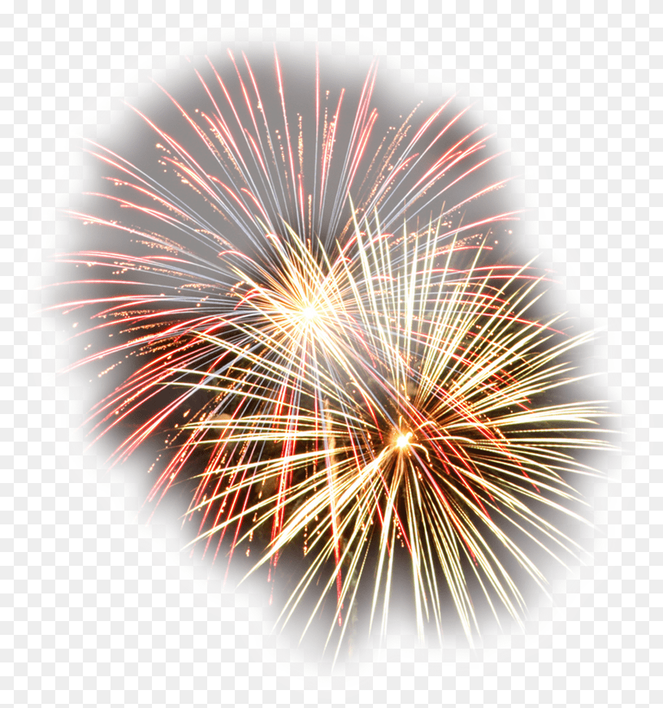 Fireworks Vector Sky Clear Background Fireworks Transparent, Machine, Wheel Free Png Download