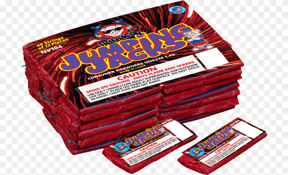 Fireworks Video Of Jumping Jack Games, Food, Sweets, Gum, Candy Free Png
