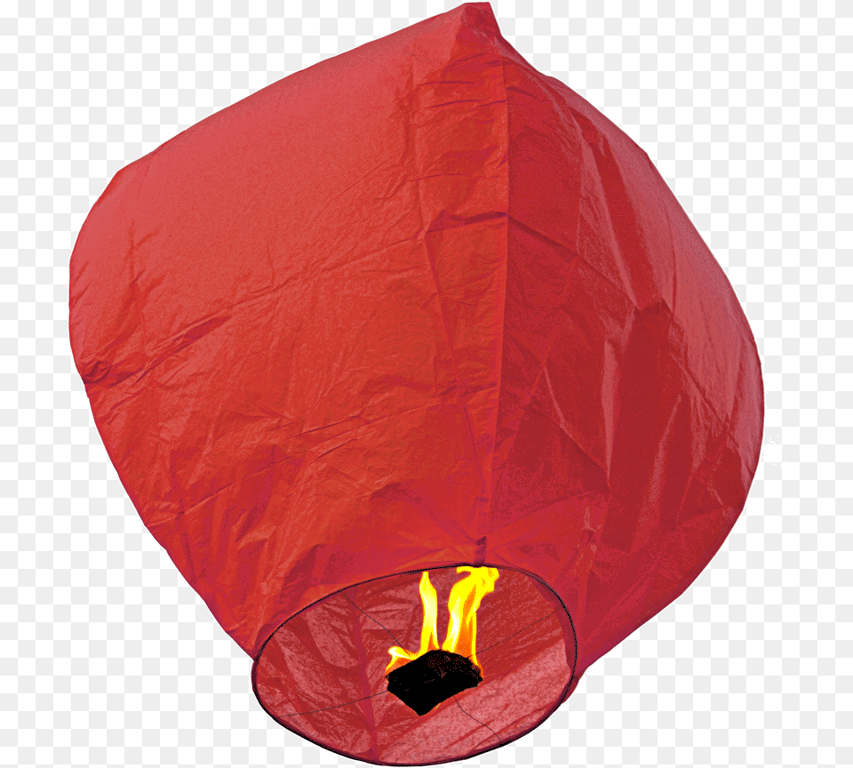 Fireworks Video Of Sky Lantern Red Sky Lantern, Lamp, Outdoors Png
