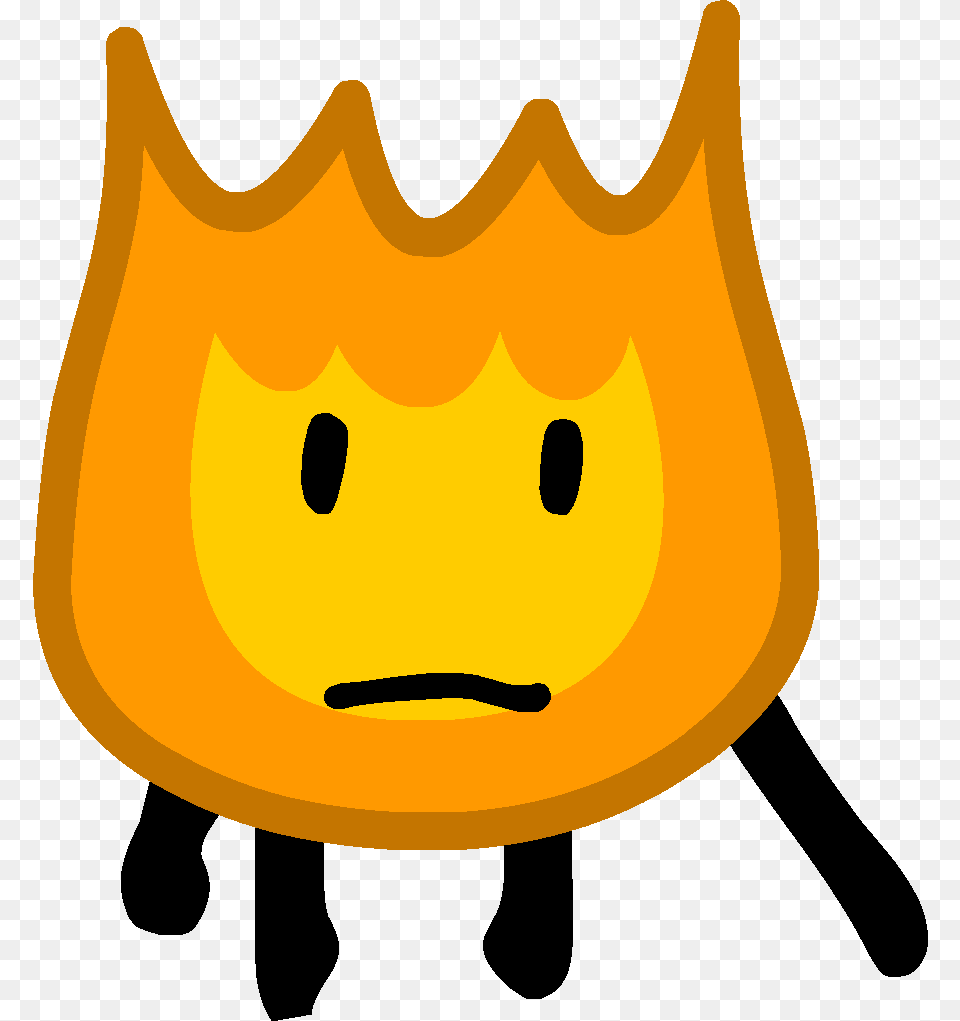 Firey Jr Meh Battle For Bfdi Firey And Firey Jr, Face, Head, Person Free Png Download