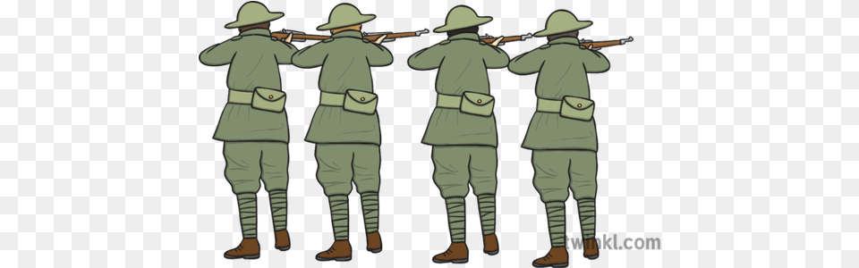 Firing Squad Illustration Firing Squad, People, Person, Clothing, Hat Free Transparent Png