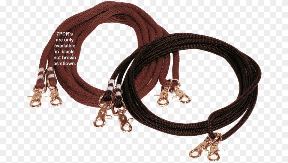 Firm Poly Rope Draw Reins Black Draw Reins And Running Reins, Accessories, Strap, Leash, Jewelry Png Image