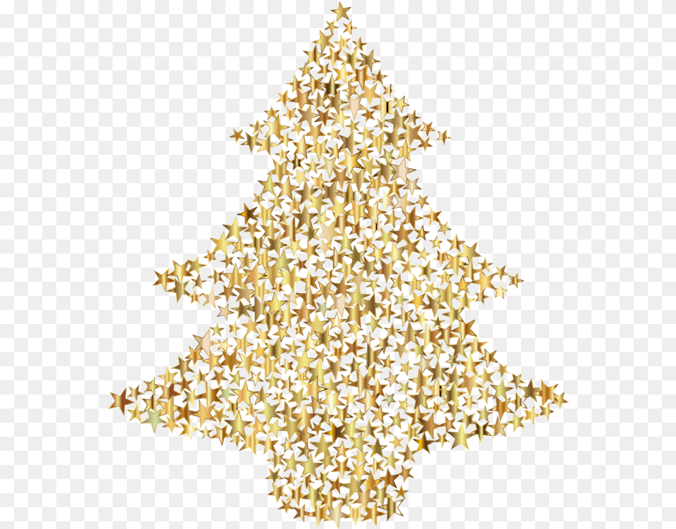 Firpine Familychristmas Decoration Christmas Tree Christmas Tree Gold, Chandelier, Lamp, Christmas Decorations, Festival Free Transparent Png