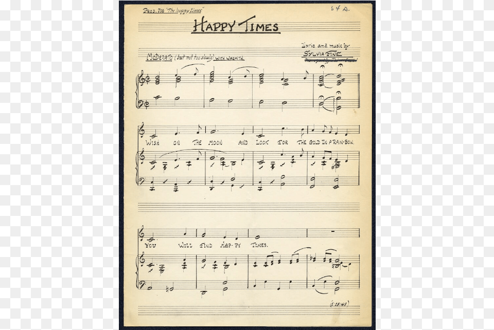 First, Sheet Music Free Png Download