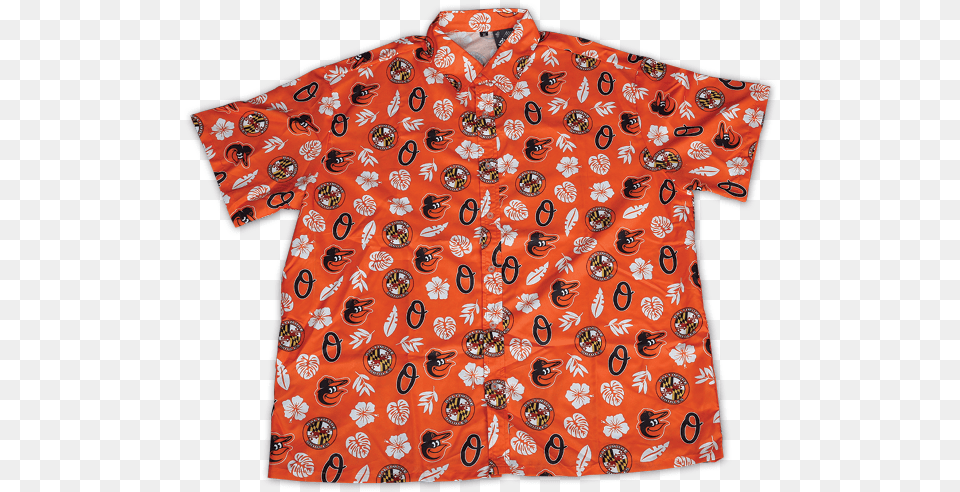 First Fans 15 Amp Over Orioles Hawaiian Shirt Clothing, Coat, Blouse Free Transparent Png