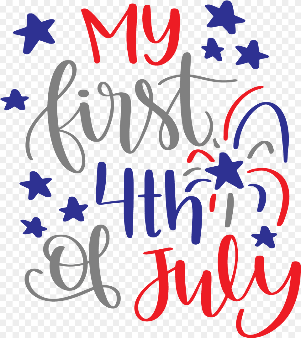 First 4th Of July Clipart, Text, Blackboard Png Image