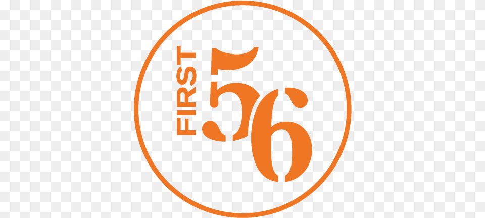 First 56 Logo Circle, Number, Symbol, Text Free Png Download