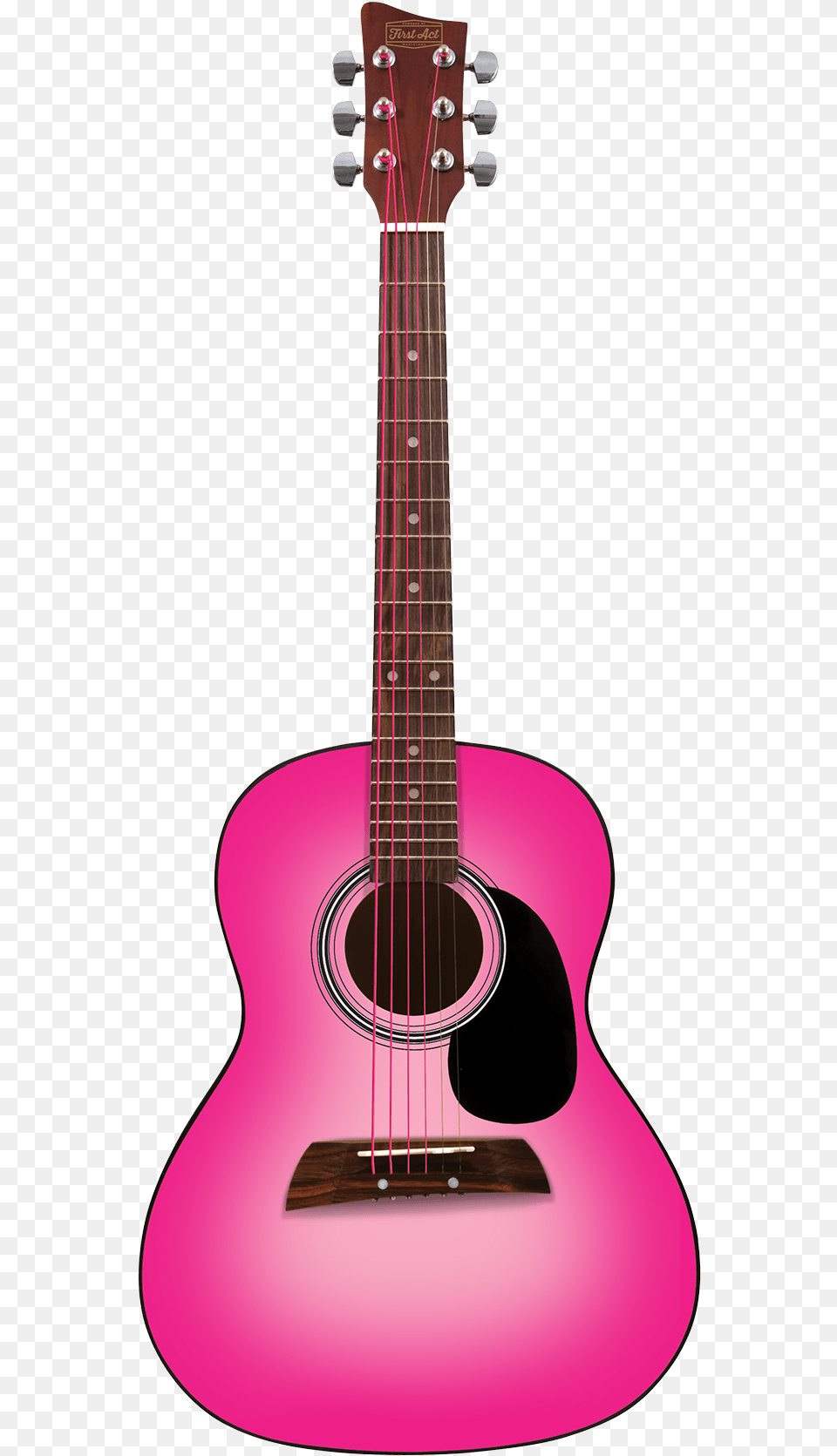 First Act Acoustic Guitar Pink, Musical Instrument, Bass Guitar Free Transparent Png