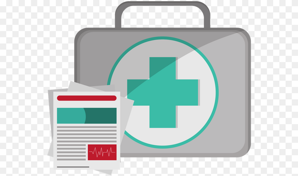 First Aid Briefcase With Safety Report Icon First Aid, First Aid Free Png