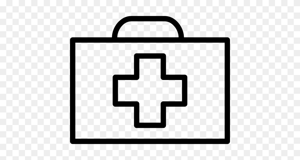 First Aid First Aid First Aid Bag Icon And Vector For Gray Free Transparent Png