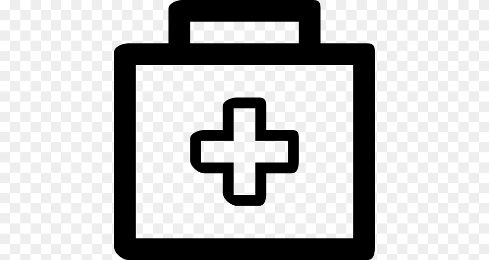 First Aid Health Medicine Science Technology Icon, Gray Free Png Download