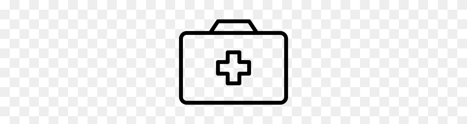 First Aid Kit, Gray Png