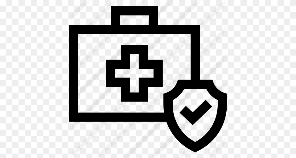First Aid Kit, Gray Free Png