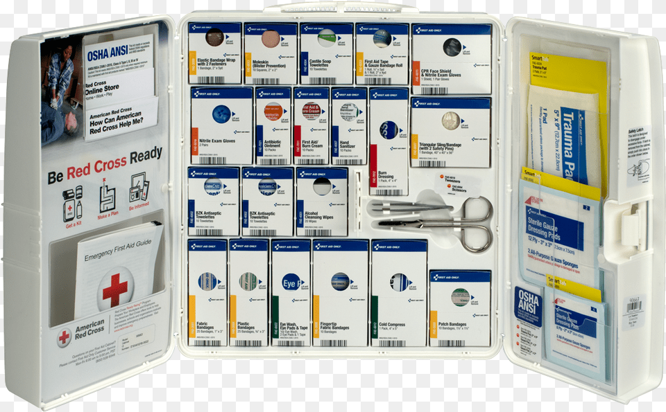 First Aid Only Large Smartcompliance First Aid, First Aid, Person, Gas Pump, Machine Png Image