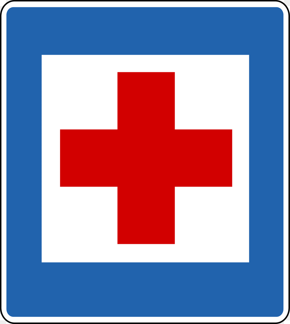 First Aid Sign In Iceland Clipart, Logo, Symbol, First Aid, Red Cross Png Image