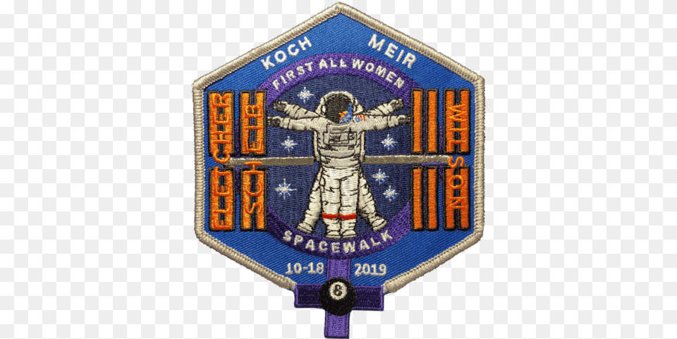 First All Women Space Walk Limited Ariane Patch, Badge, Logo, Symbol, Baby Free Png Download