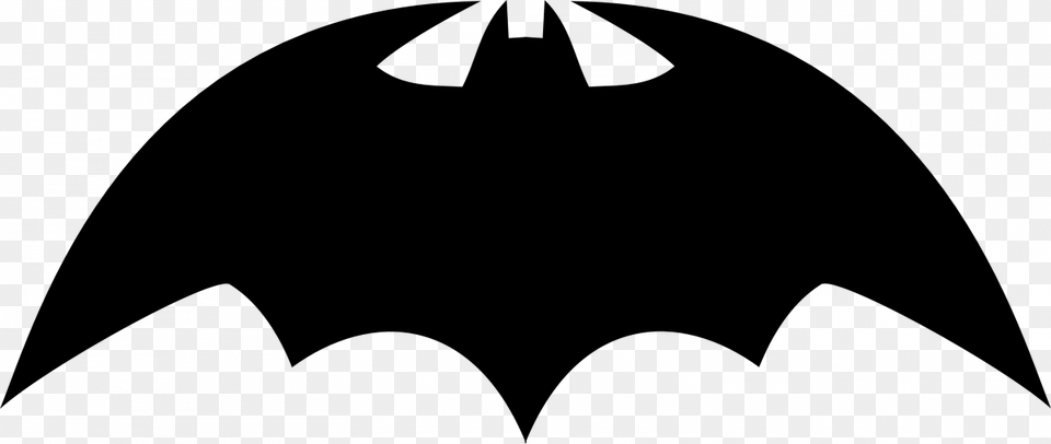 First Batman Symbol Download Batman En Robin Logo, Gray Free Png