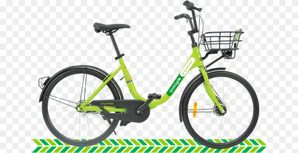 First Bike Sharing Marketplace App Grab Cycle, Bicycle, Machine, Transportation, Vehicle Png Image