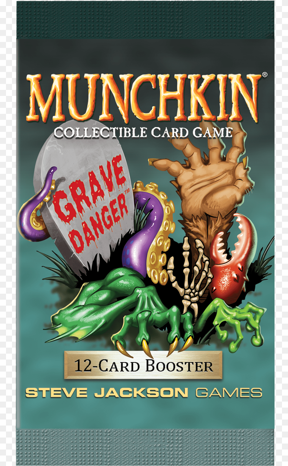 First Booster Packs For The Munchkin Collectible Card Munchkin Grave Danger, Advertisement, Book, Poster, Publication Free Transparent Png