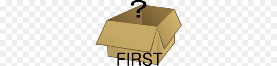 First Box Clip Art, Cardboard, Carton, Package, Package Delivery Png
