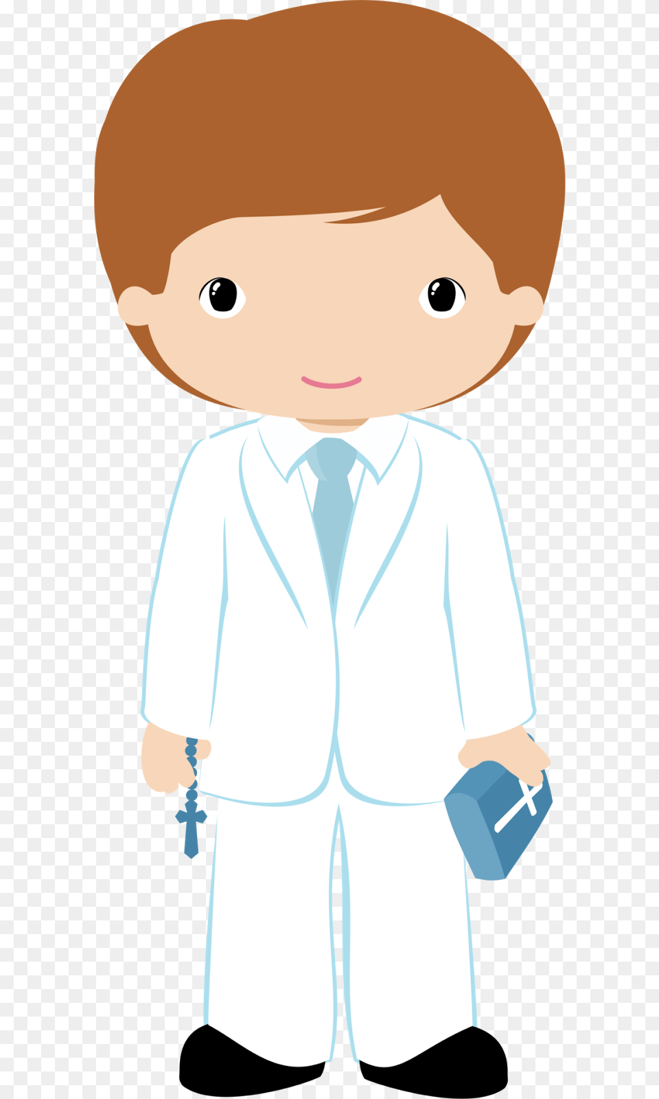 First Communion Baptism Clip Art, Clothing, Coat, Lab Coat, Formal Wear Free Png