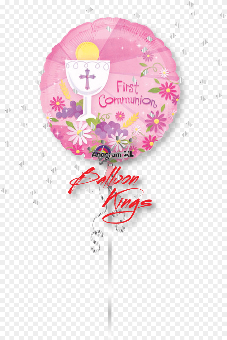 First Communion Chalice Girl 1st Communion Chalice For Girls, Balloon, Food, Sweets, Flower Free Transparent Png