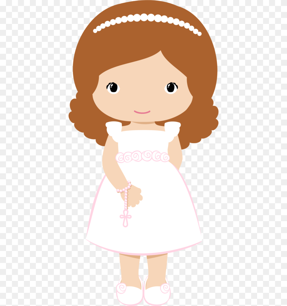 First Communion Girls Clip Art, Doll, Toy, Baby, Person Free Png