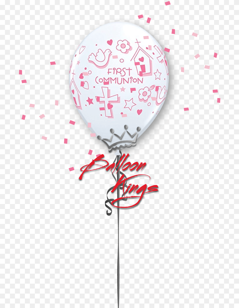First Communion Happy Birthday Princess Tiana, Balloon, Paper, Plate Free Png