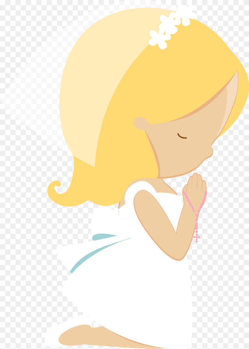 First Communion Minus, Clothing, Hat, People, Person Free Png Download