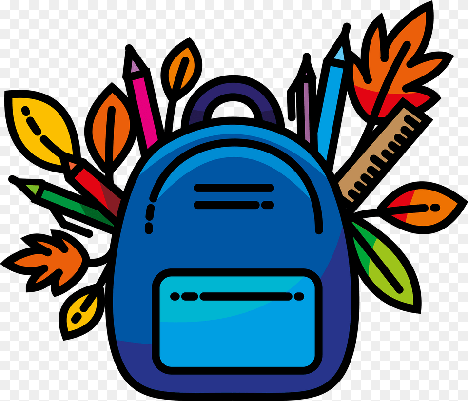 First Day Of School Clipart, Bag, Dynamite, Weapon, Art Png Image