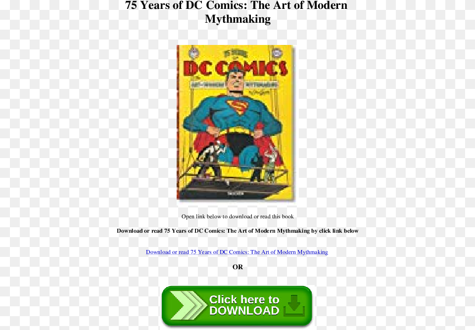 First Dc Comic Book Ever, Comics, Publication, Person, Face Free Png Download