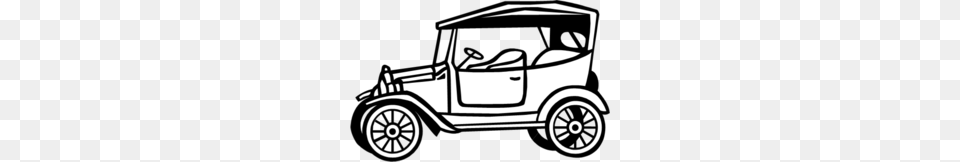 First Ford Car Drawing Clipart Car Ford Model T Ford, Antique Car, Model T, Transportation, Vehicle Png Image