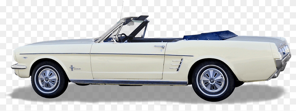 First Generation Ford Mustang, Car, Vehicle, Convertible, Transportation Png Image