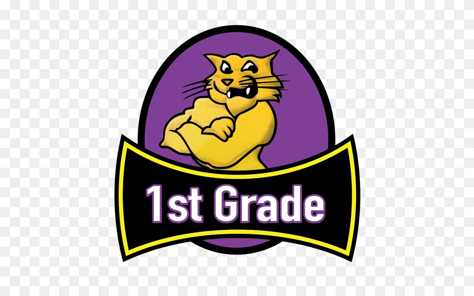 First Grade First Grade Team, Logo, Animal, Cat, Mammal Free Png Download