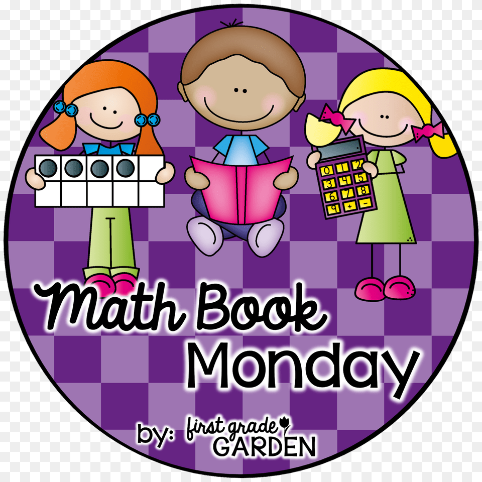 First Grade Garden Math Book Monday, Face, Head, Person, Baby Png