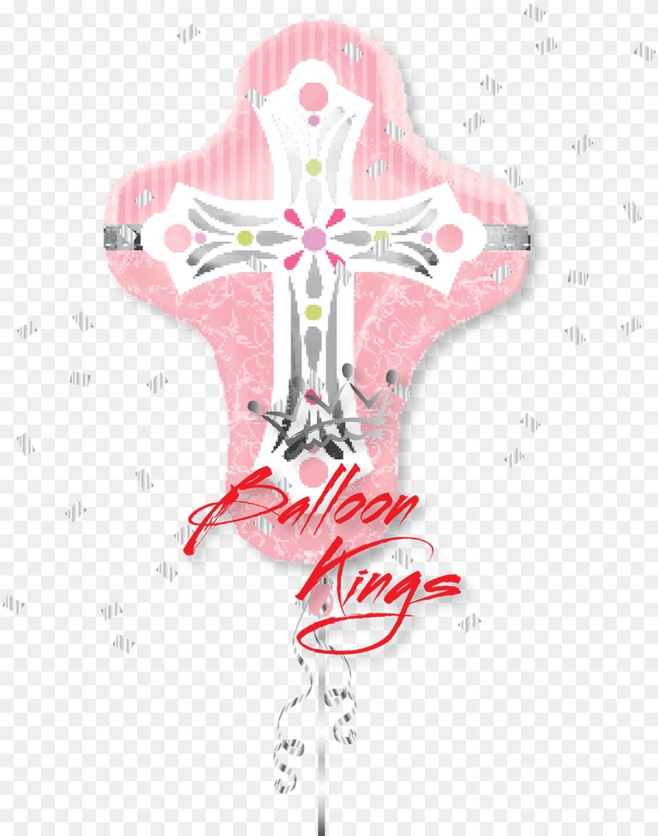 First Holy Communion Cross Pink Croix Rose, Person Png Image